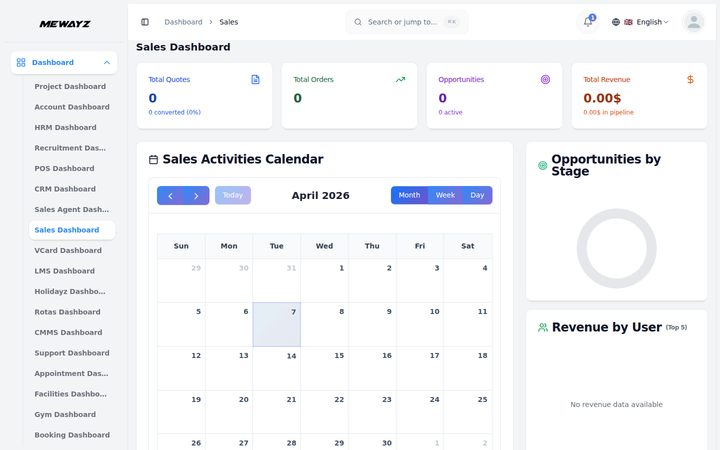 Mewayz eCommerce store — products, checkout, and orders