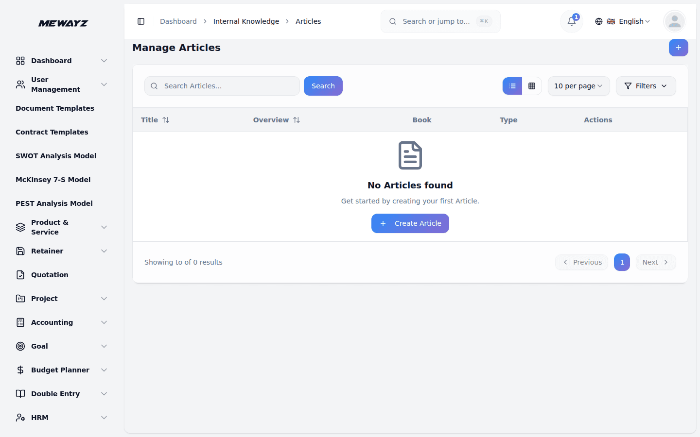 Mewayz Knowledge Base — Knowledge articles
