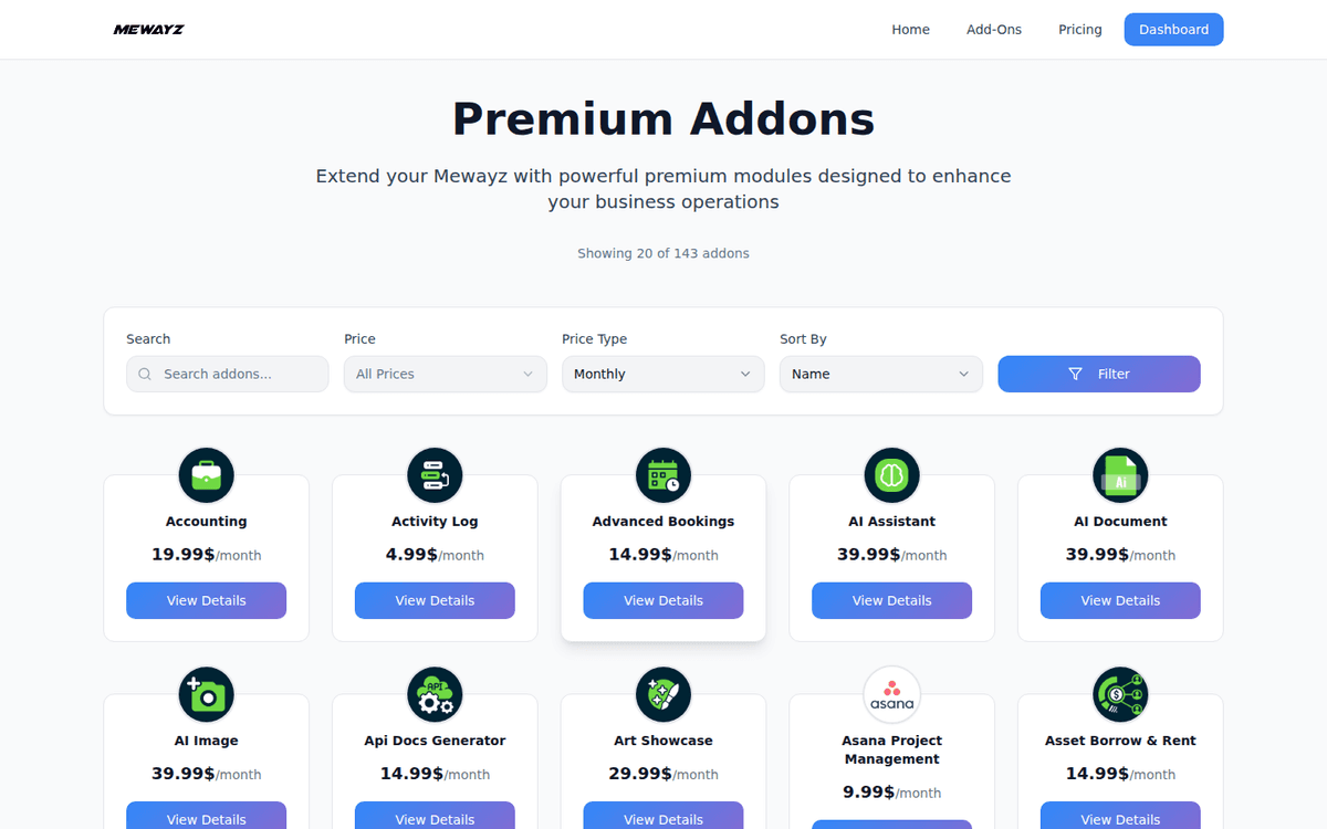 Mewayz Multi-tenancy — Tenant management