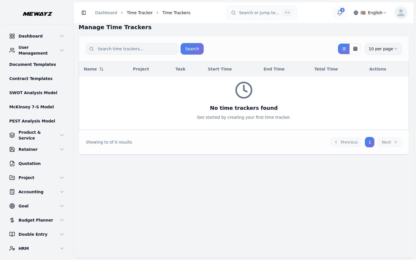 Mewayz time tracker and timesheet — log hours, generate invoices