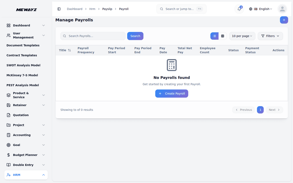 Mewayz Staff payroll for law firms