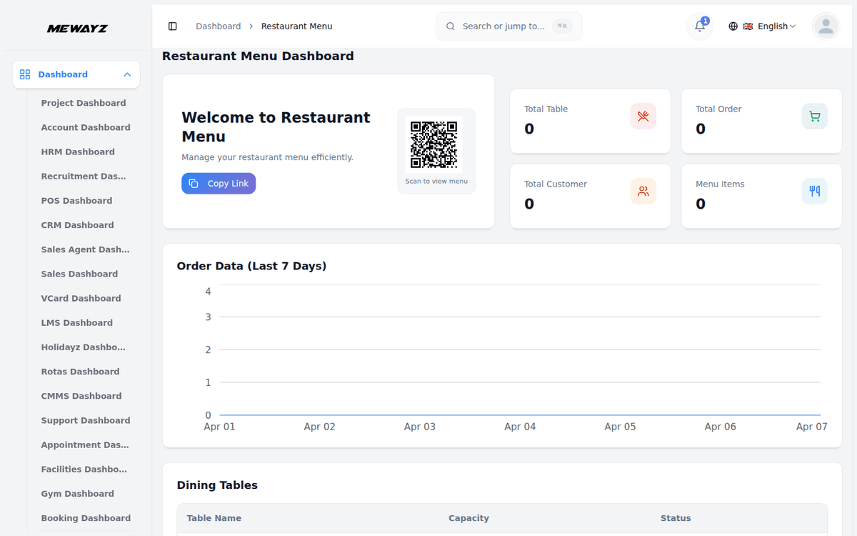 Mewayz Restaurant POS for restaurants