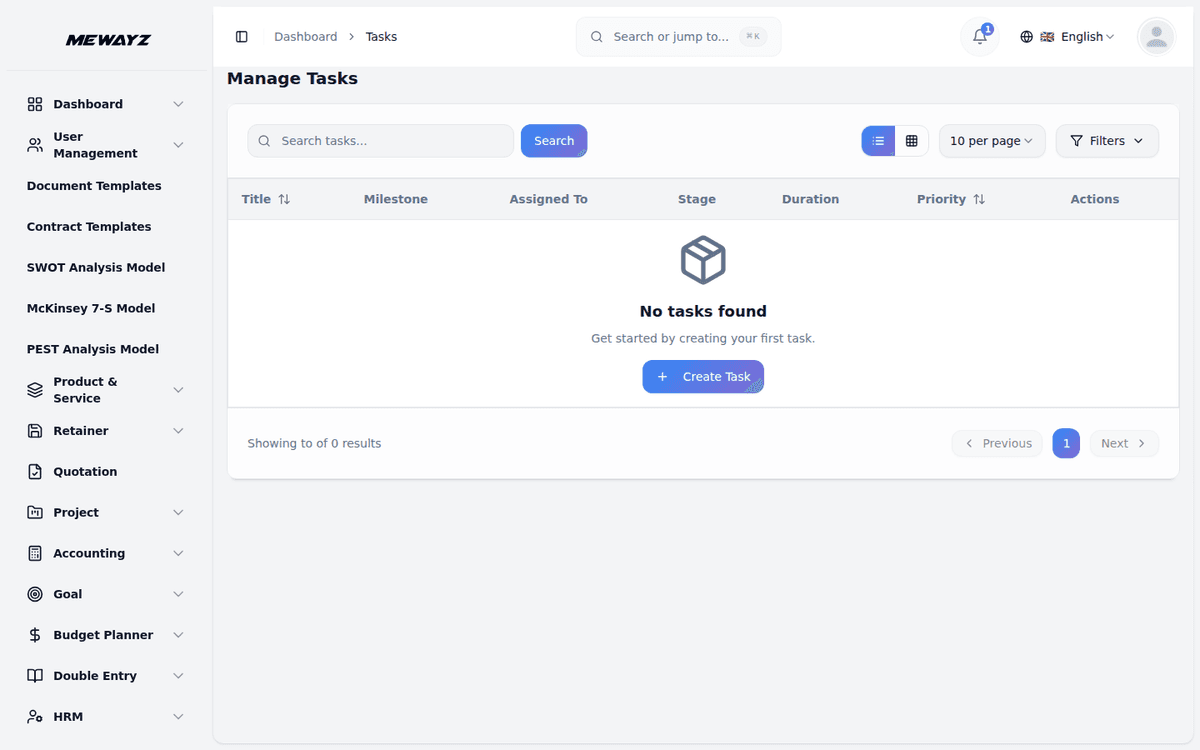 Mewayz Projects & Tasks — Task management